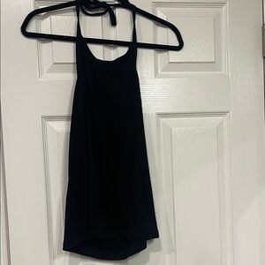 GAP Elegant Black Halter Tank Top